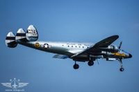 Die MATS Connie im Landeanflug auf Altenrhein Die MATS Connie im Landeanflug auf Altenrhein