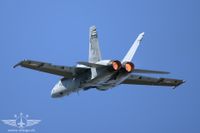 Hornet Display Training über Payerne