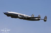 Die Super Constellation schaute für drei Überflüge vorbei
