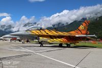 Aus Kleine Brogel nahm auch diese wunderschöne F-16 am Event teil Aus Kleine Brogel nahm auch diese wunderschöne F-16 am Event teil