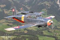 Pilatus P3 Formation über dem Simmental Pilatus P3 Formation über dem Simmental