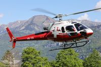 Mit zwei Ecureuils wurden Rundflüge angeboten Mit zwei Ecureuils wurden Rundflüge angeboten