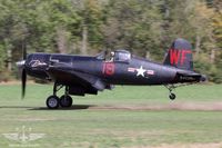 Start der F4U-5NL Corsair D-FCOR